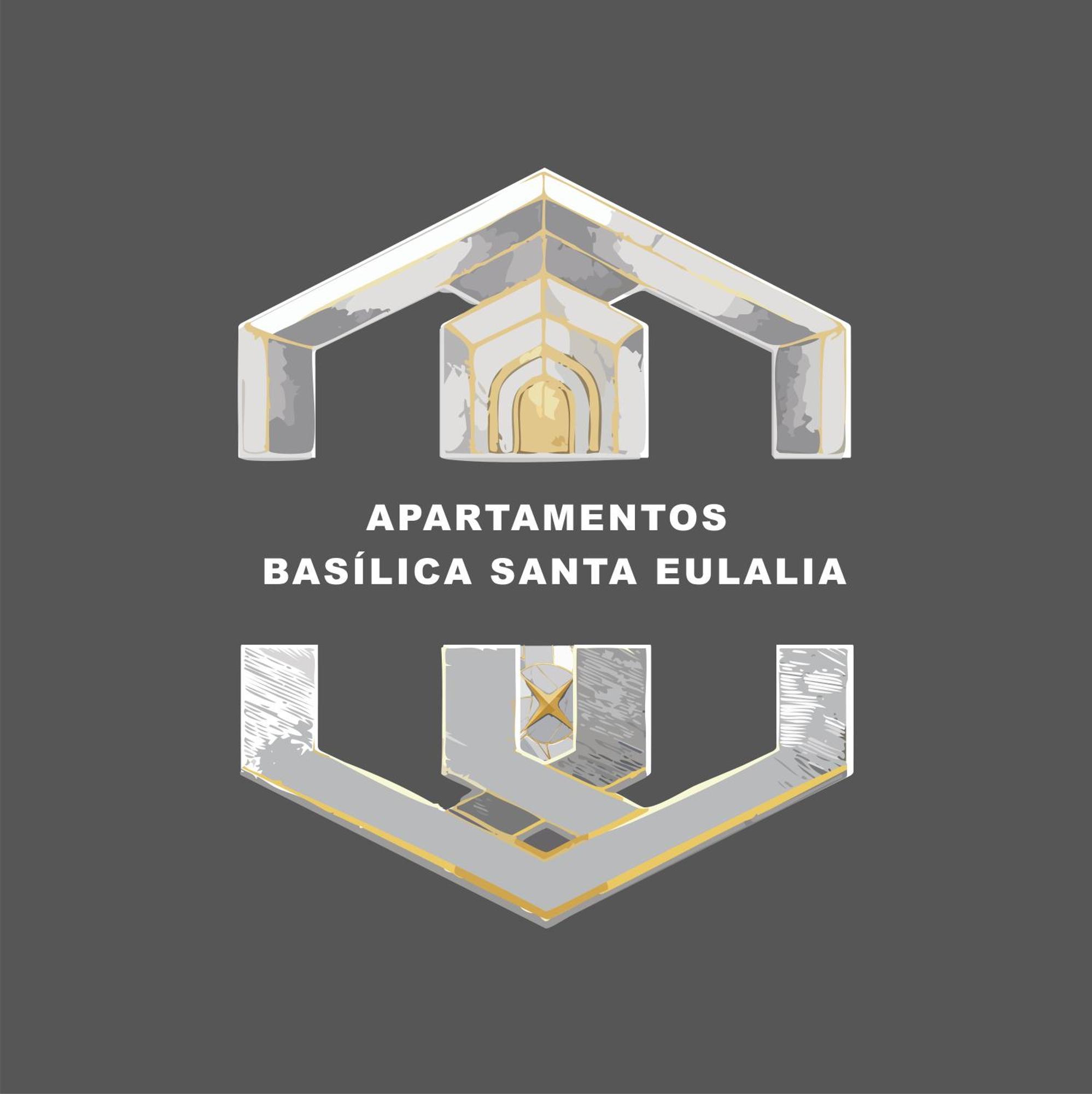 Apartamentos Basilica Santa Eulalia Parking Gratis Мерида Экстерьер фото